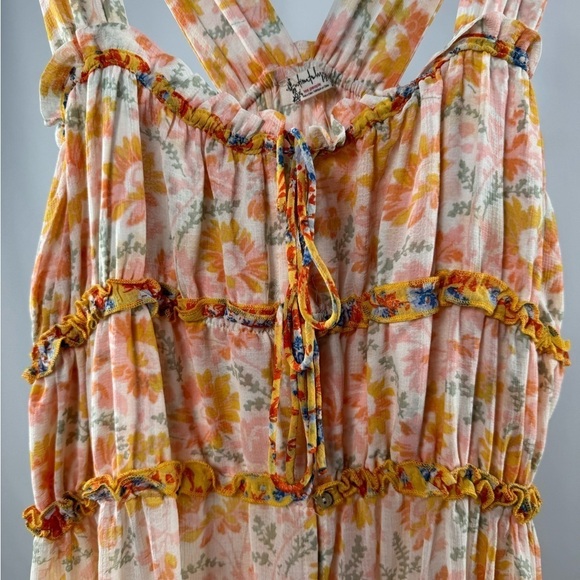 NWT Free People Dance with Me Maxi in Ivory Combo Size‎ Medium - Picture 7 of 11